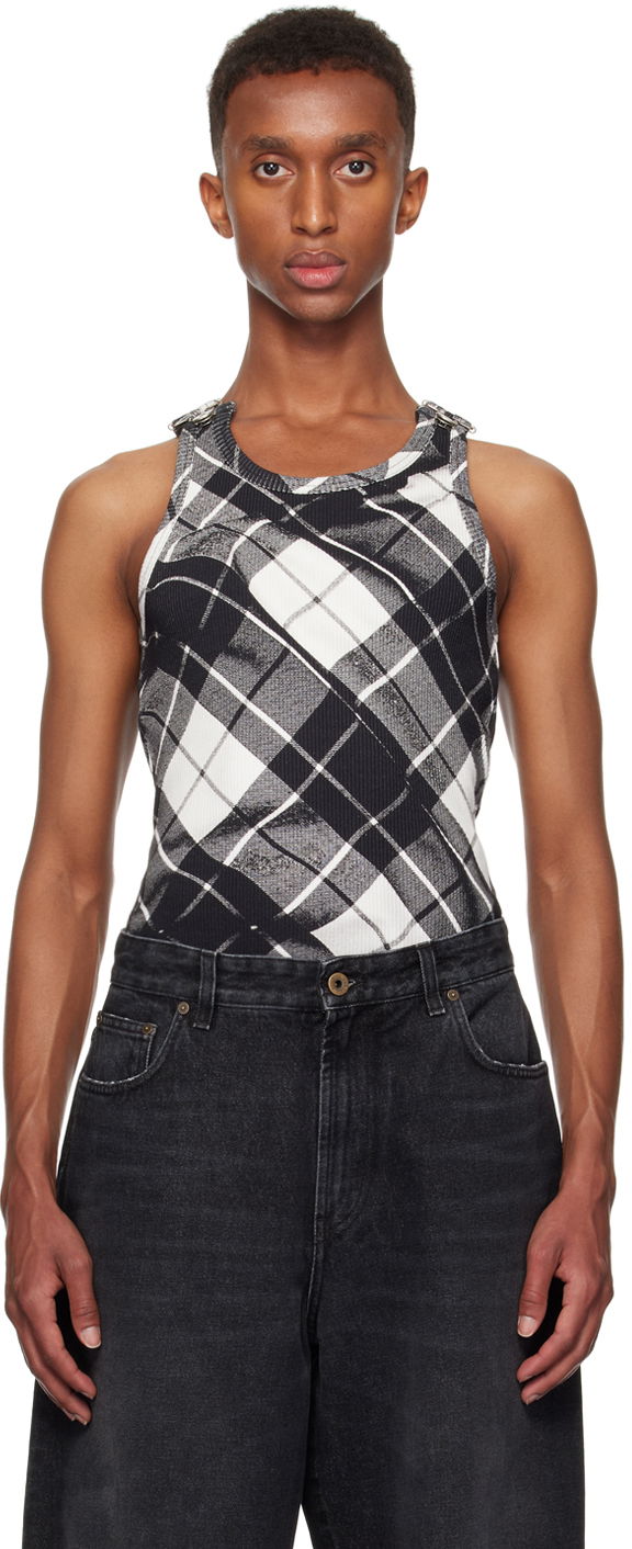 Безрукавка Jean Paul Gaultier Jean Paul Gaultier Salopette Detail Tank Top чорний | 24/31-F-DB042-J565-000201