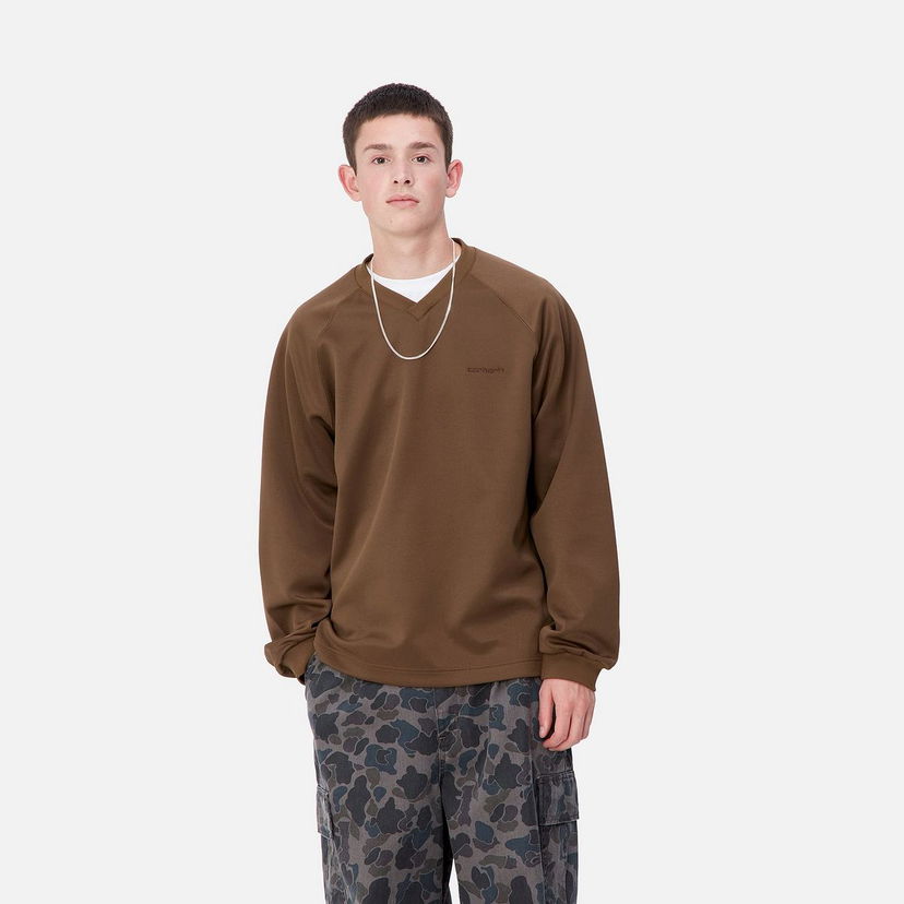 Світшоти Carhartt WIP Bolan V-Neck Sweatshirt Коричневий | I033925_9