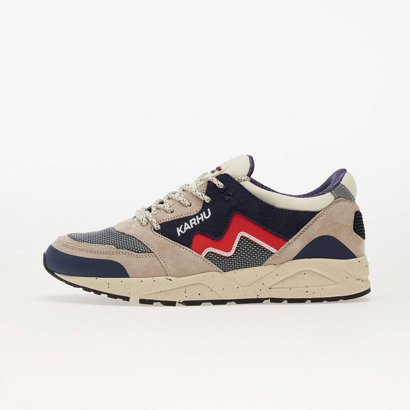 Кросівки та взуття Karhu Aria 95 Silver Lining/ Fiery Red бежевий | F803130