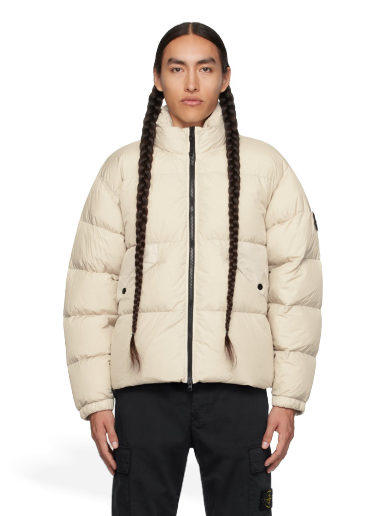 Куртка Stone Island Crinkled бежевий | 791540623