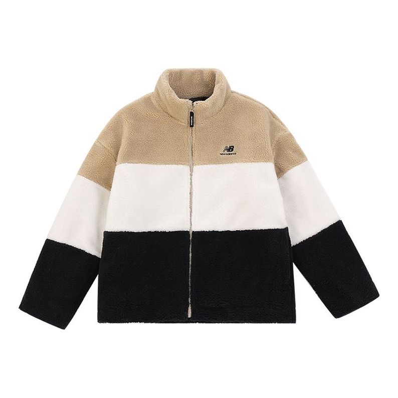 Світшоти New Balance Plus Colorblock Patch Detail Teddy Jacket Коричневий | 6DC44823-BEI, 0