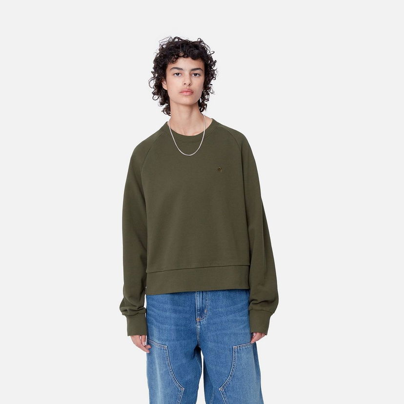 Світшоти Carhartt WIP Cropped Sweatshirt Зелений | I034307_9