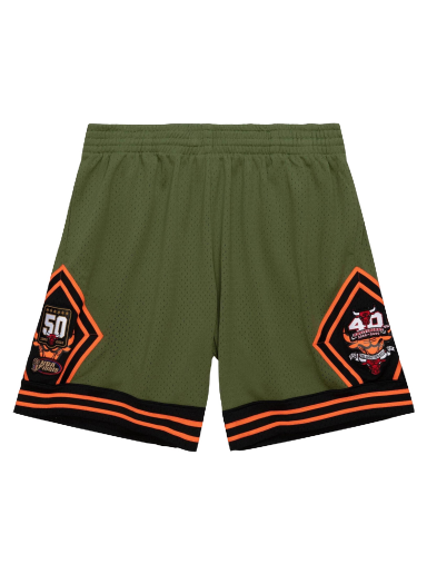 Шорти Mitchell & Ness Flight Chicago Bulls 1997 Swingman Shorts Зелений | SMSH4848-CBU97PPPDKGN