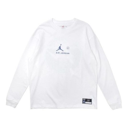 Футболка Jordan Jordan x Fragment Long-Sleeve Tee білий | DA2981-094
