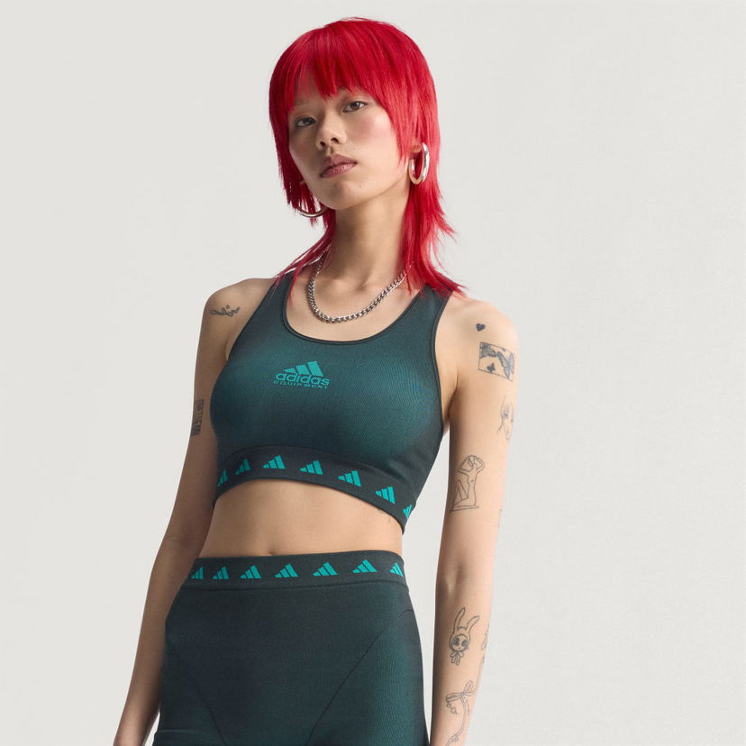 Бюстгальтер adidas Performance EQT Sports Bra Зелений | JZ3212