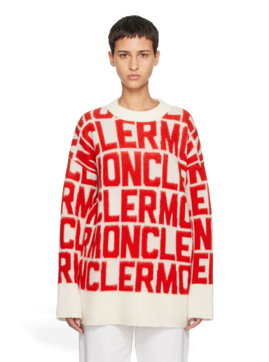 Cветр Moncler Jacquard Sweater Червоний | I20939C00020M1241