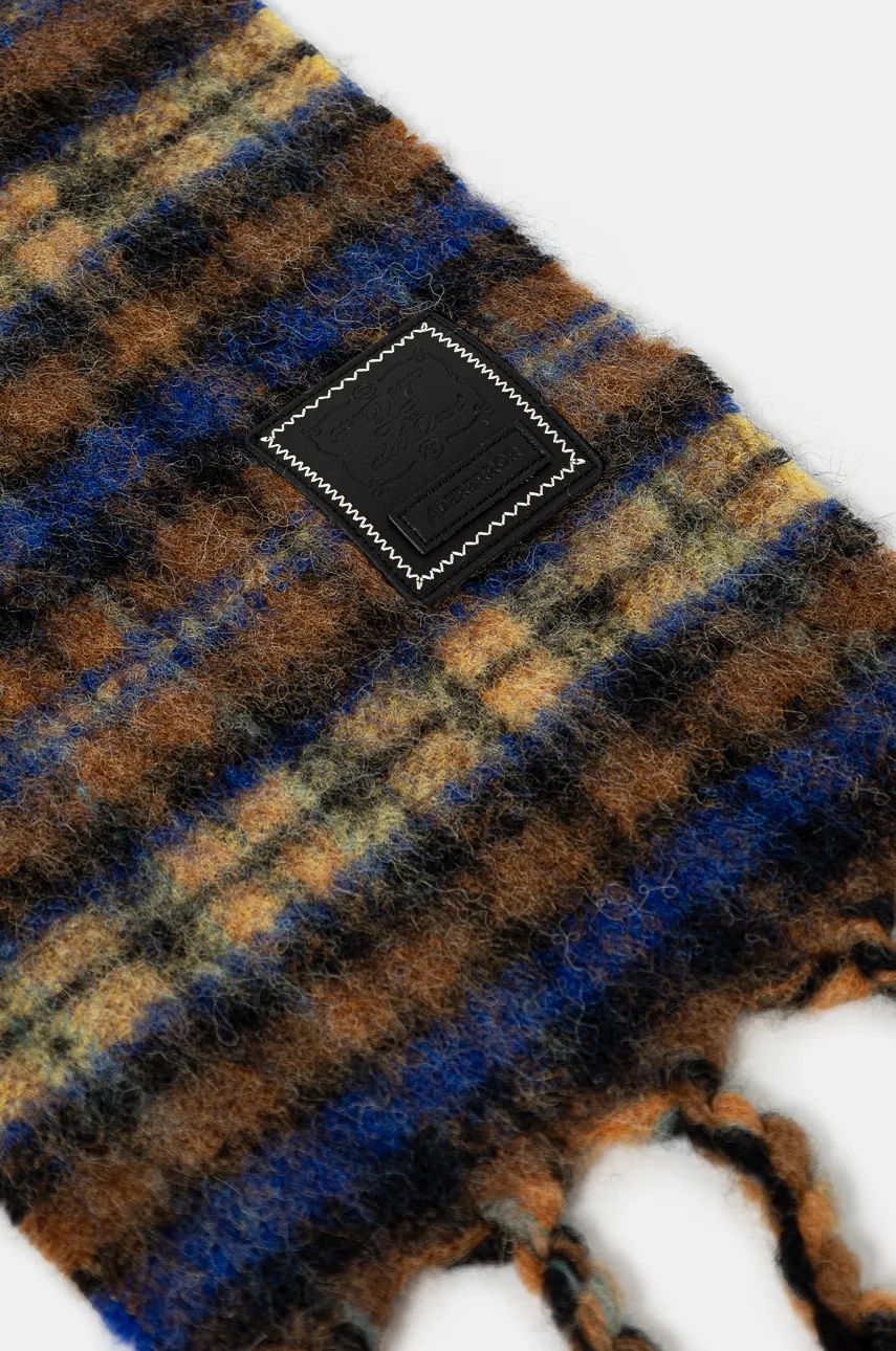 Шарф ADER ERROR Brown Plaid Wool Scarf Коричневий | BN01FWAC0402BR, 1