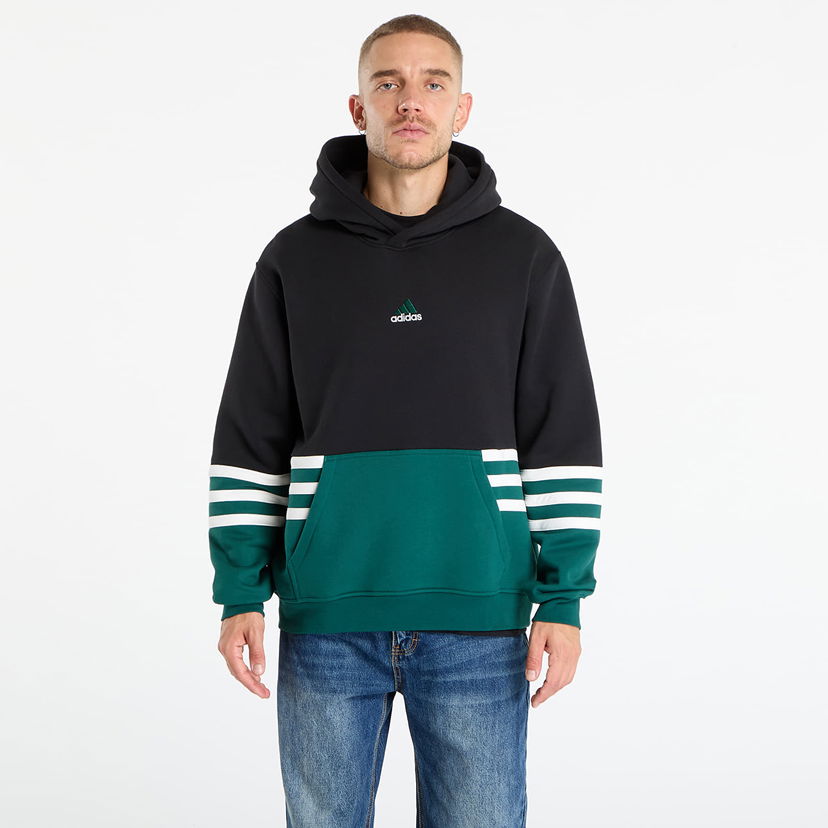 Світшоти adidas Originals Adidas Archive Cutline Hoodie чорний | JY2798