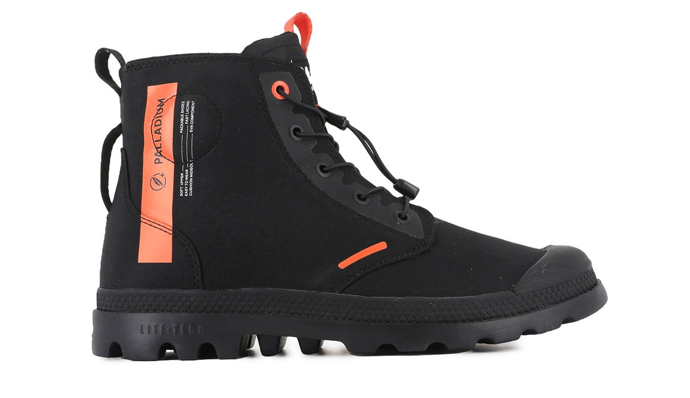 Кросівки та взуття Palladium Pampa Lite Journey Packable Boot чорний | 79539-008-M, 1