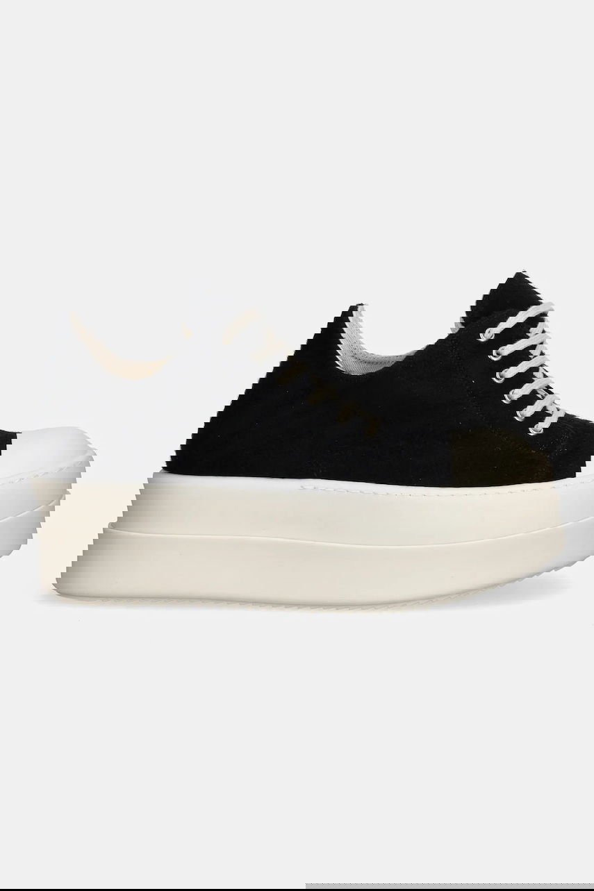 Кросівки та взуття Rick Owens Rick Owens DRKSHDW Double Bumper Low чорний | DU02E7832.BMO, 1