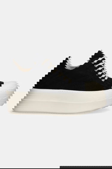 Кросівки та взуття Rick Owens Rick Owens DRKSHDW Double Bumper Low чорний | DU02E7832.BMO, 1