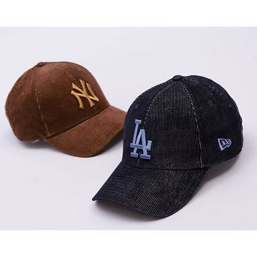 Кепка New Era LA Dodgers 2Tone Cord 9FORTY Adjustable Cap темно-синій | 60595423, 3