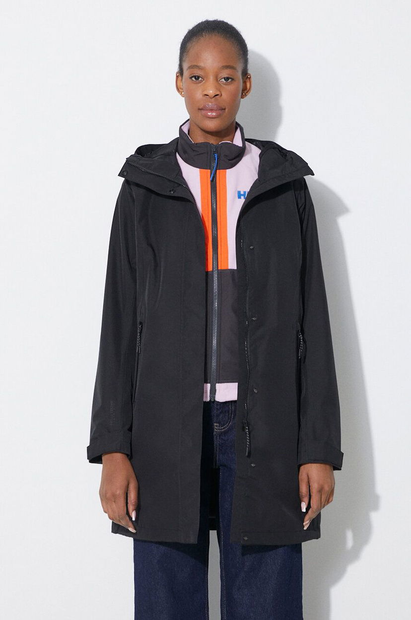 Дощовик Helly Hansen Long Raincoat чорний | 54075
