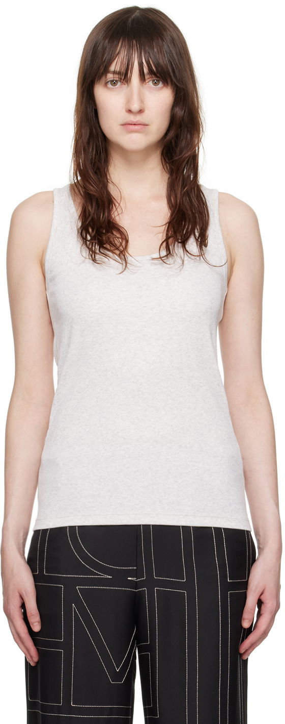 Безрукавка TOTEME Classic Tank Top Сірий | 243-WRT1053-FB0246