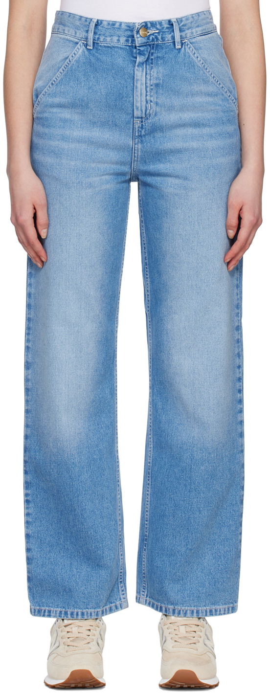 Джинси Carhartt WIP Carhartt Work In Progress Simple Jeans Синій | I031924