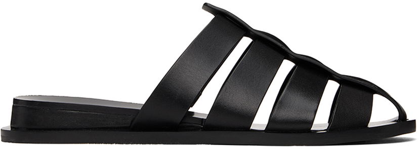 Догляд за взуттям rag & bone rag & bone Beau Fisherman Slides чорний | WFF24PF046LE46