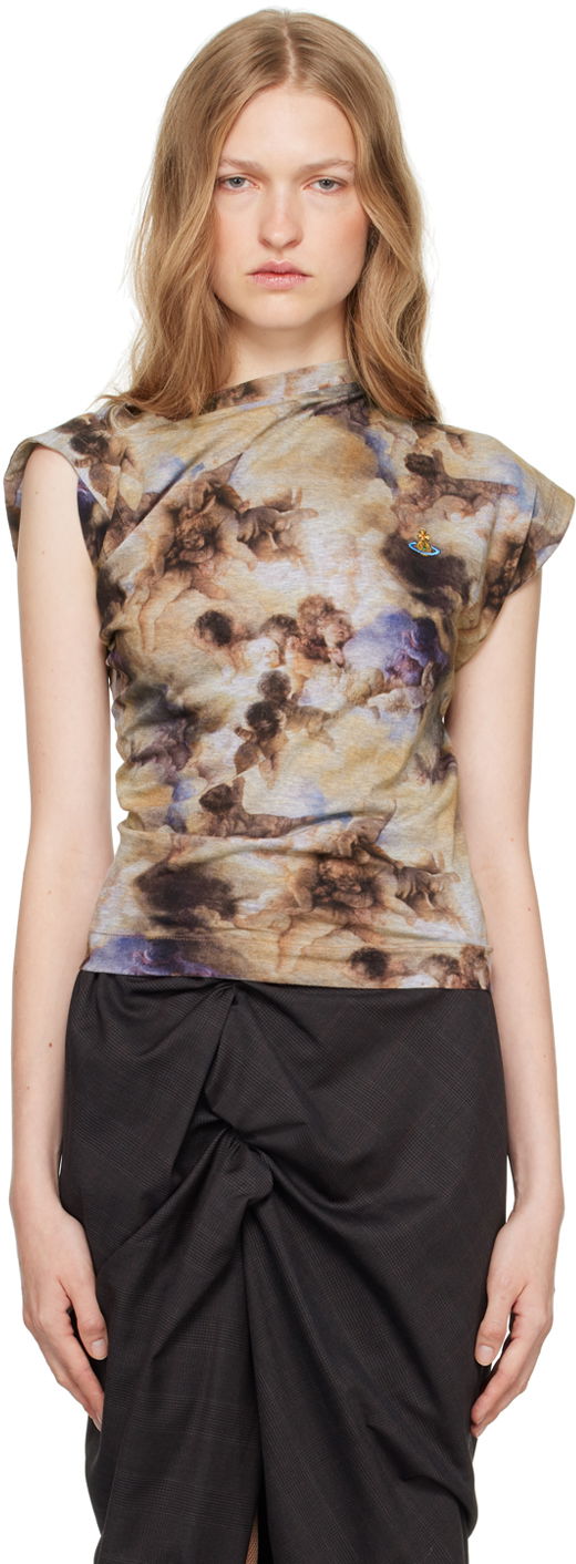 Футболка Vivienne Westwood Exclusive Capsule Hebo Різнокольоровий | 1504000A-J008N