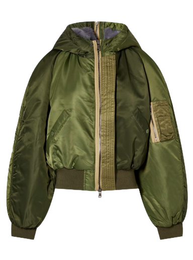 Куртка бомбер Andersson Bell Kamila Colour Variation N2B Bomber Jacket Зелений | AWA487W