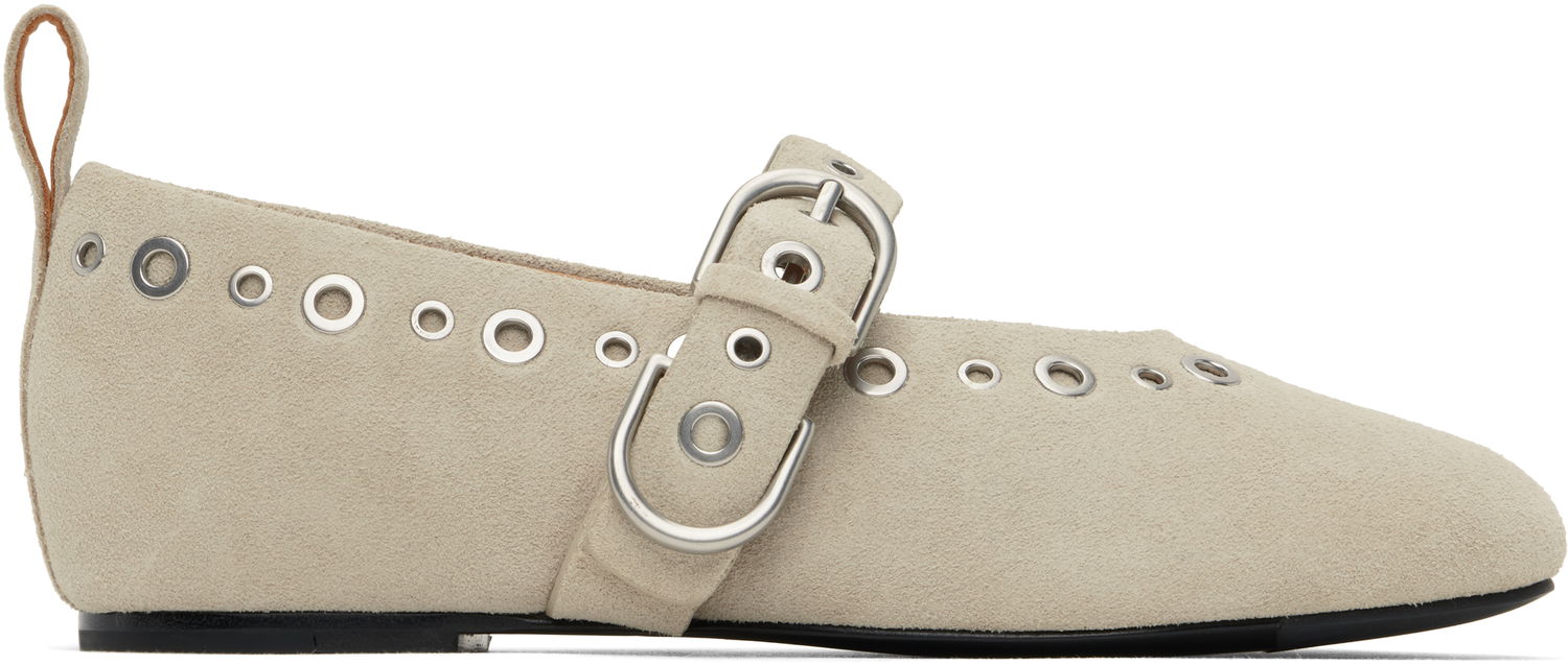 Одяг rag & bone rag & bone Spire Mary Jane Ballerina Flats бежевий | WFF24HF1008SU08, 0