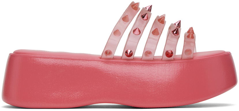 Аксесуари Jean Paul Gaultier Jean Paul Gaultier Becky Punk Love Platform Sandals Рожевий | 23/12-F-CS002-X033-22