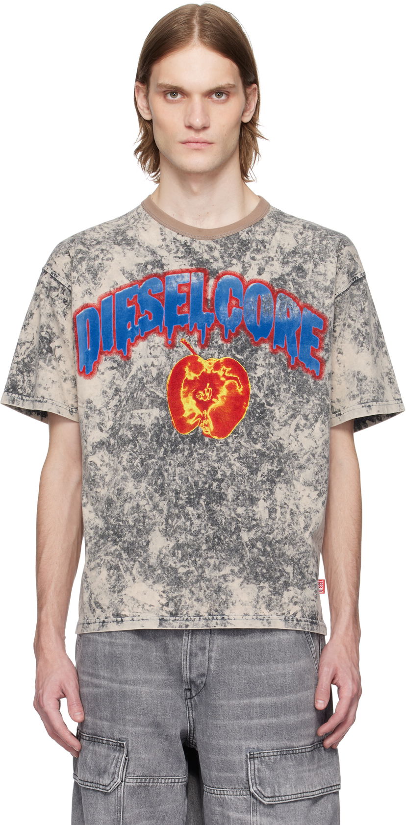 Футболка Diesel Diesel Core T-Shirt Сірий | A16164-0GIAR-9DTA