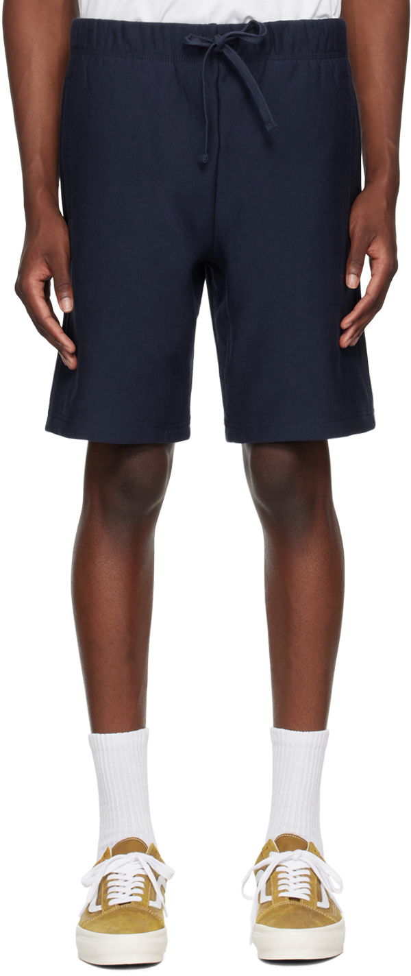 Шорти Carhartt WIP Script Sweat Shorts темно-синій | I031685, 0