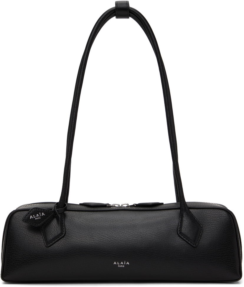 Сумочка Alaïa 'Le Teckel' Medium Leather Shoulder Bag чорний | AA1S06033CA212