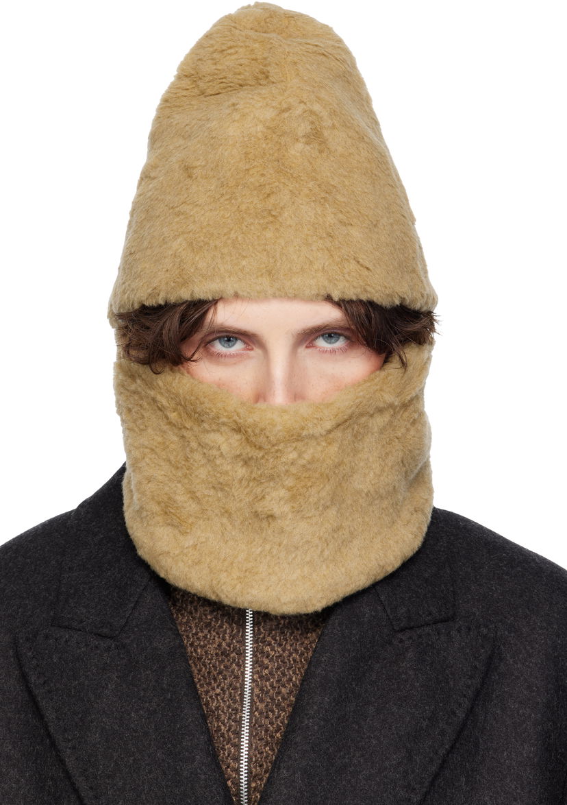 Шарф OUR LEGACY Faux-Shearling Snood бежевий | A4258WD
