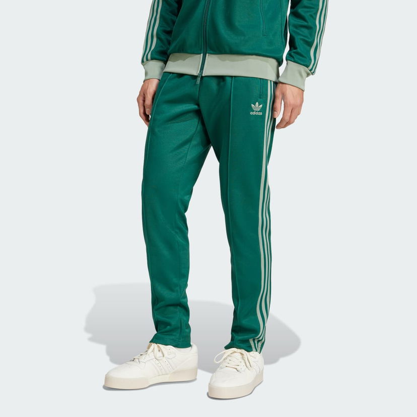 Штани adidas Performance Classics Beckenbauer Track Pants Зелений | JP2523