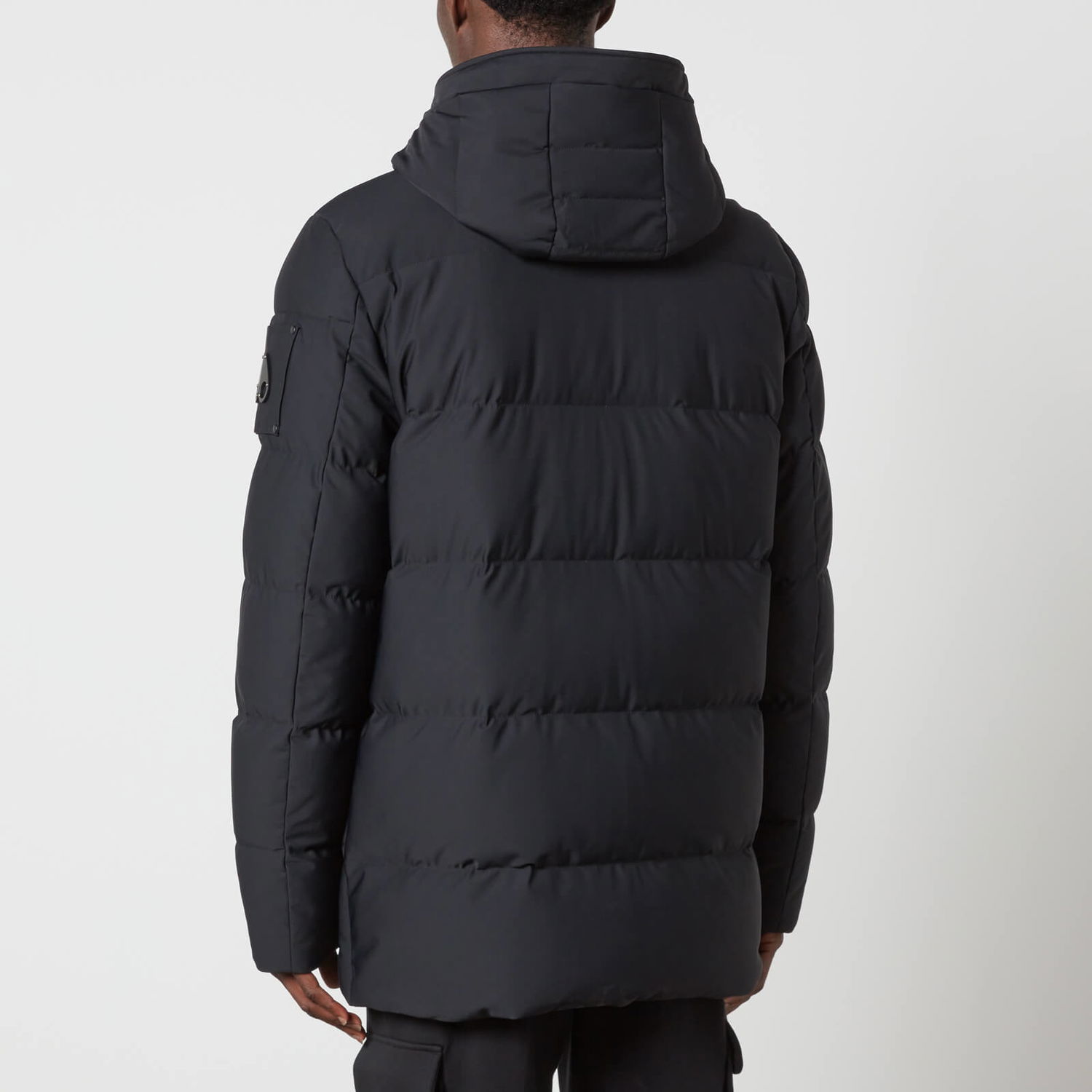 Парка Moose Knuckles Nylon Blend Down Coat чорний | M32MJ152-292, 1