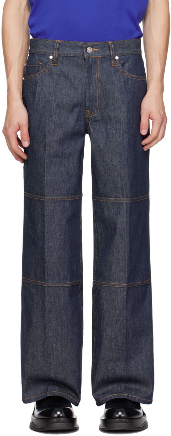 Джинси Helmut Lang Helmut Lang Carpenter Jeans Синій | O06DM203