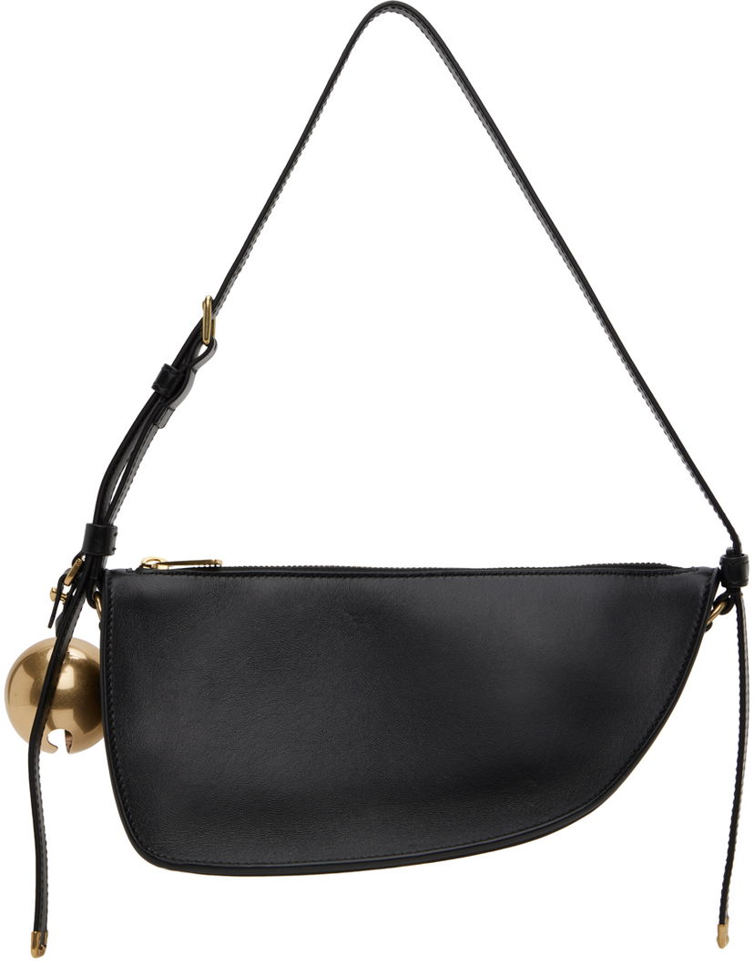 Сумка Burberry Mini Shield Sling Bag чорний | 8077580