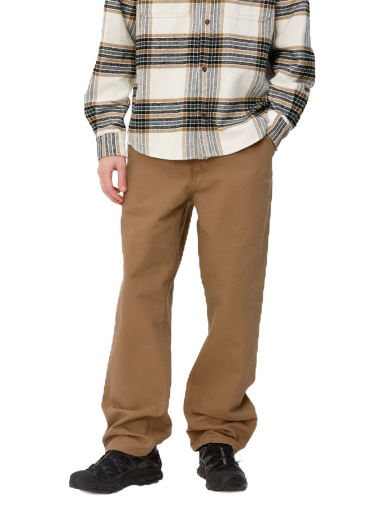 Штани Carhartt WIP Simple Pant "Hamilton Brown rinsed" Коричневий | I031220_HZ_02