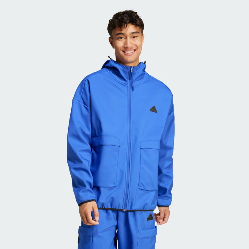 Світшоти adidas Performance City Escape Premium Full-Zip Hoodie Синій | IY1489