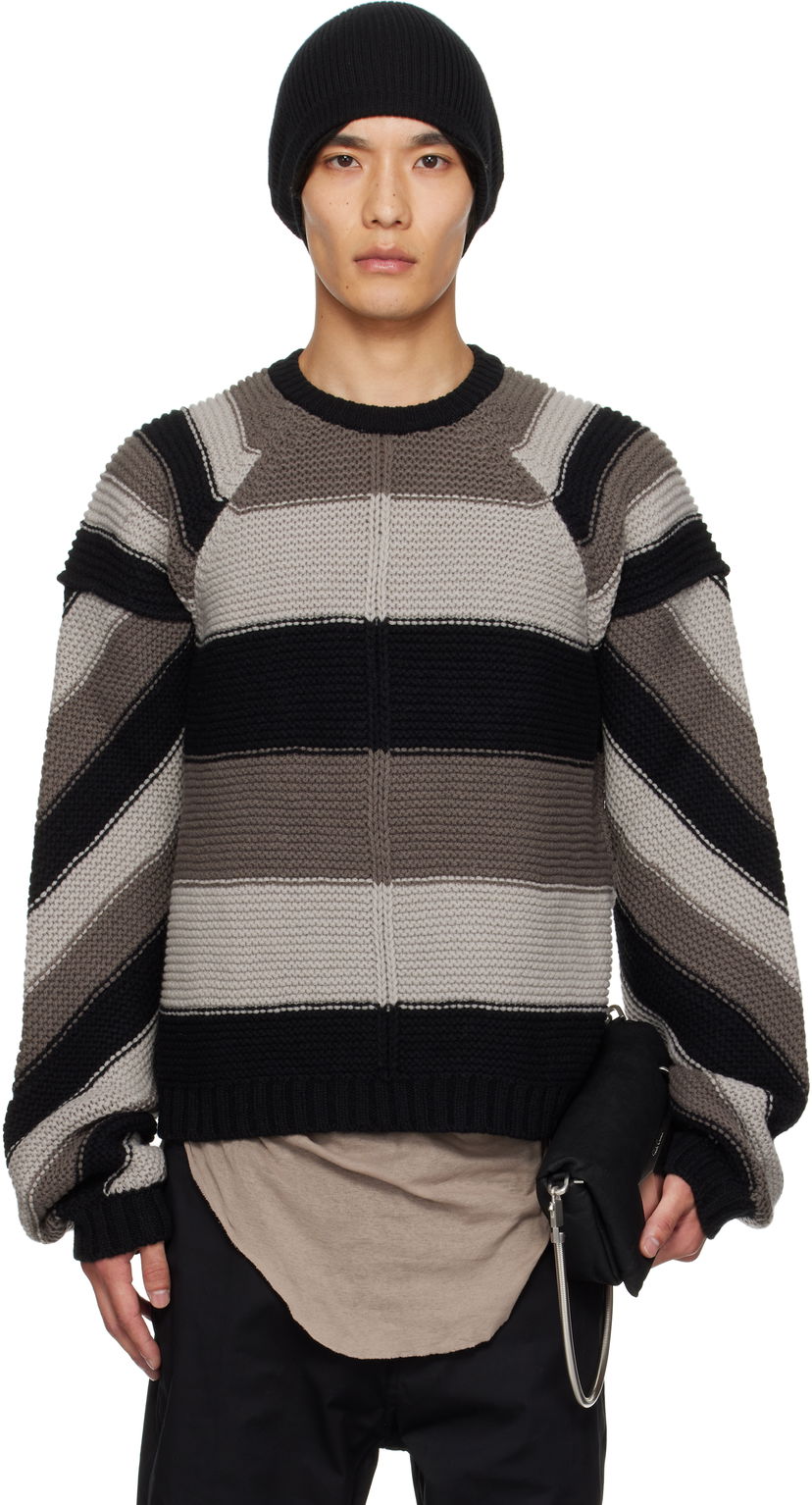 Cветр Rick Owens Rick Owens Concordians Pitti Striped Sweater Різнокольоровий | RU02E1682 KWV