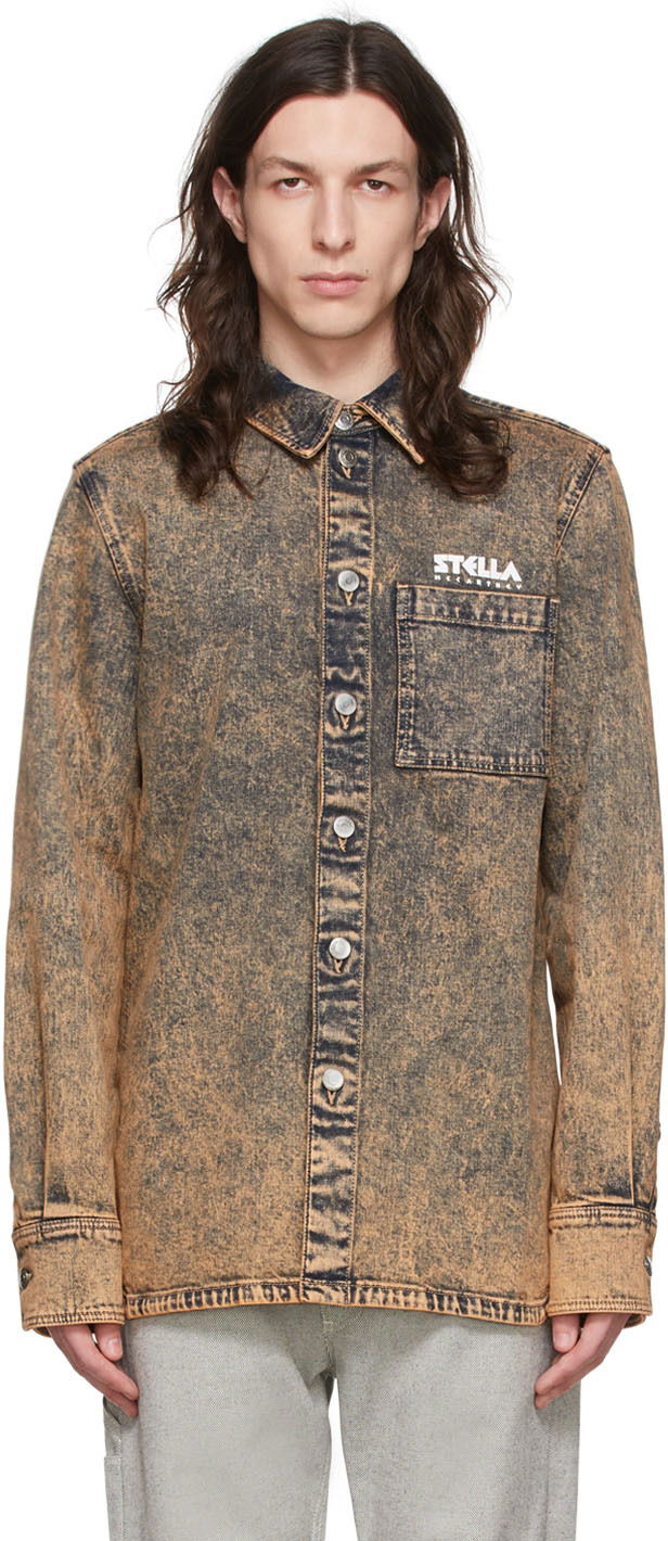 Сорочка Stella McCartney Stella McCartney Denim Shirt Коричневий | 6040903SOH82