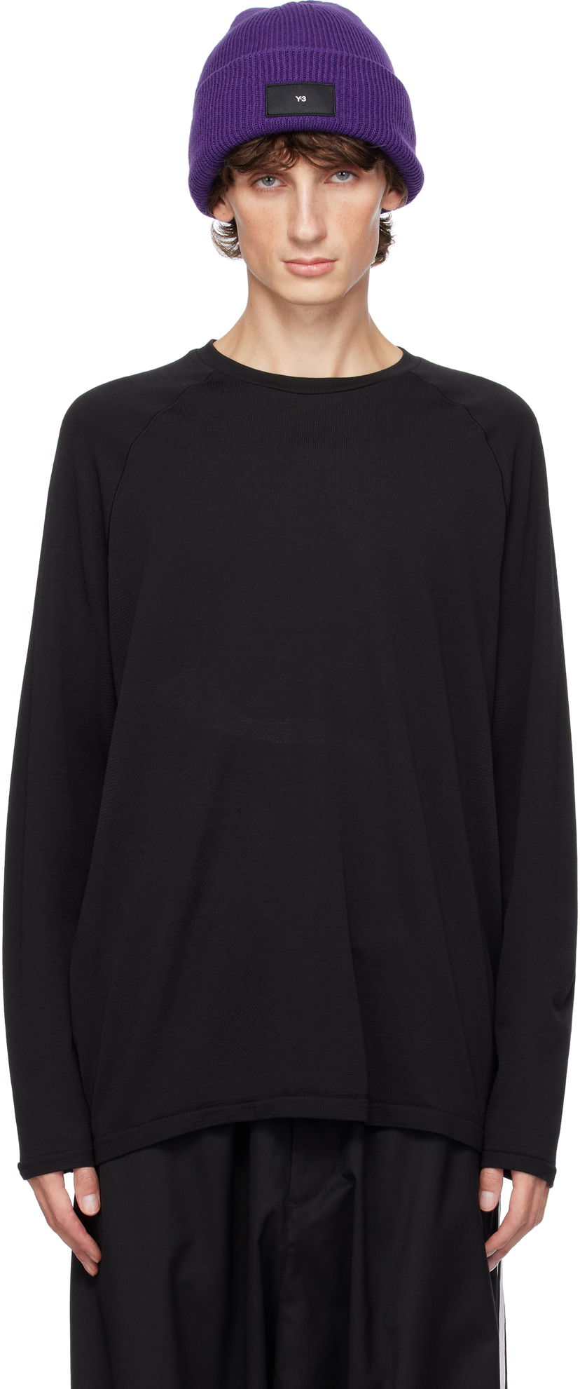 Футболка Y-3 Knit T-shirt чорний | JN7834