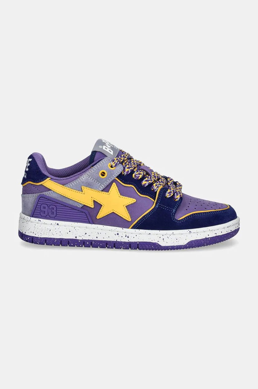 Кросівки та взуття BAPE SK8 STA #4 Фіолетовий | 1K80291313