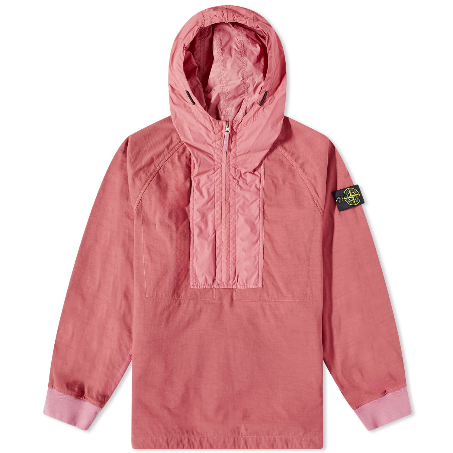 Парка Stone Island Mix Fabric Hype-TC Smock Jacket Fuchsia Рожевий | 781543632-V0087, 0