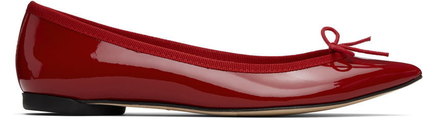 плаття Repetto Repetto Brigitte Pointy Toe Ballerina Flats Червоний | V1556V