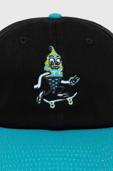 Кепка BBC IceCream ICECREAM Team EU Skate Cone Dad Cap чорний | IC24141, 1