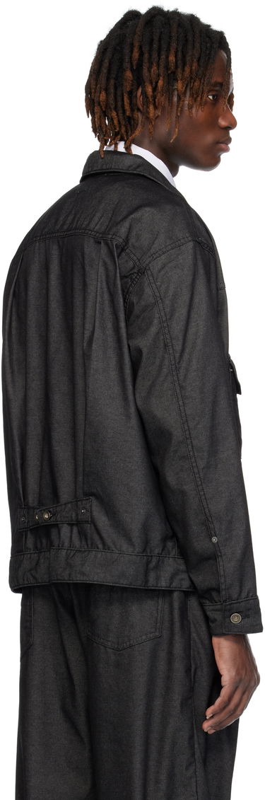 Куртка Engineered Garments Engineered Garments Trucker Denim Jacket чорний | 25S1D007, 2