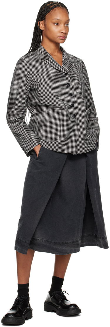 Спідниця YMC YMC George Midi Wrap Skirt чорний | Q3WAA, 3