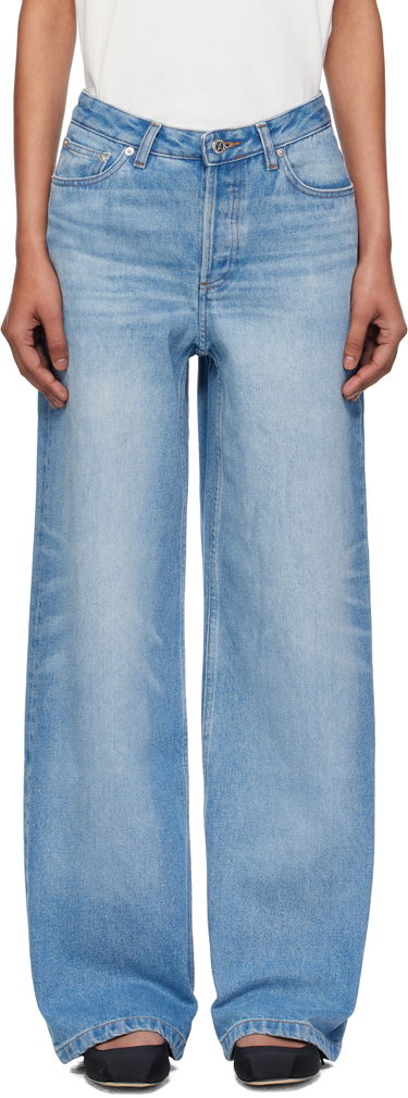 Джинси A.P.C. A.P.C. Elisabeth Wide-Leg Jeans Синій | COHIC-F09181, 0