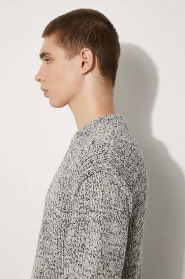 Cветр Samsoe Samsoe Samsoe Samsoe Warm Wool Sweater Сірий | M23300086, 4
