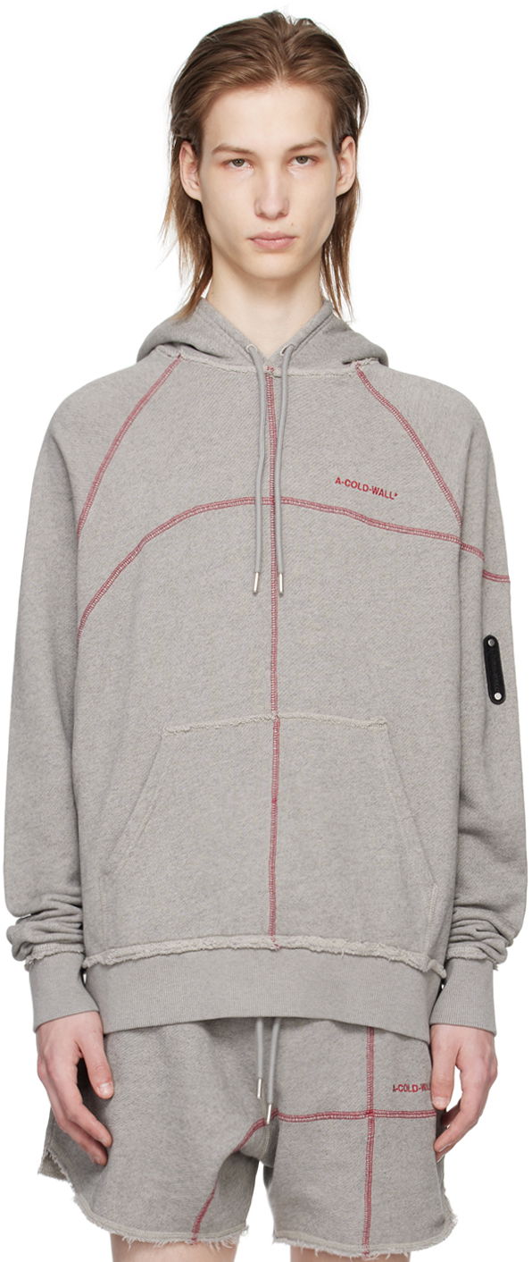 Світшоти A-COLD-WALL* Intersect Hoodie Сірий | ACWMW179