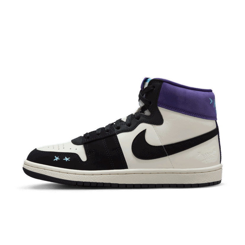 Кросівки та взуття Jordan Opium x Air Ship SP "Court Purple" чорний | FQ8281-100