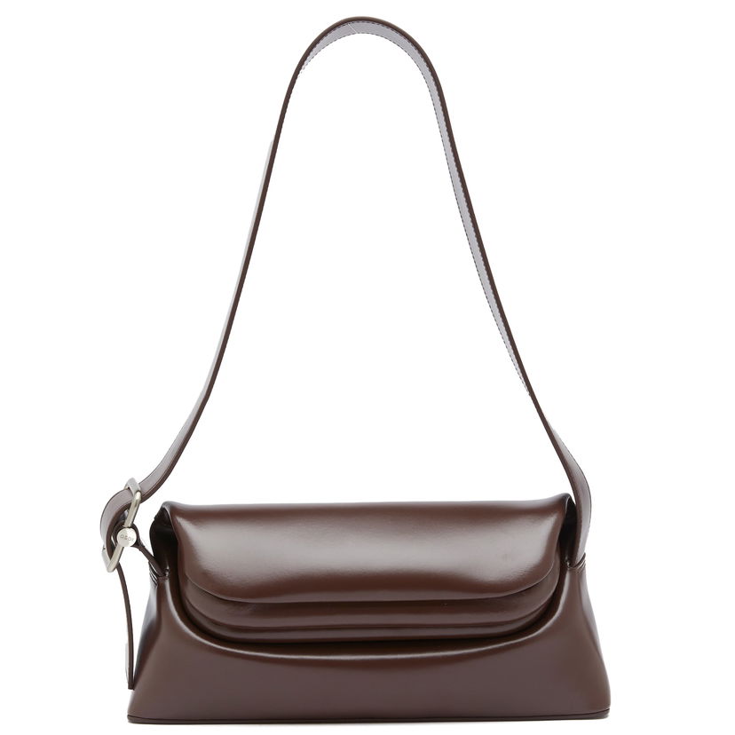 Сумка OSOI Leather Shoulder Bag Коричневий | 23SB010-16-04