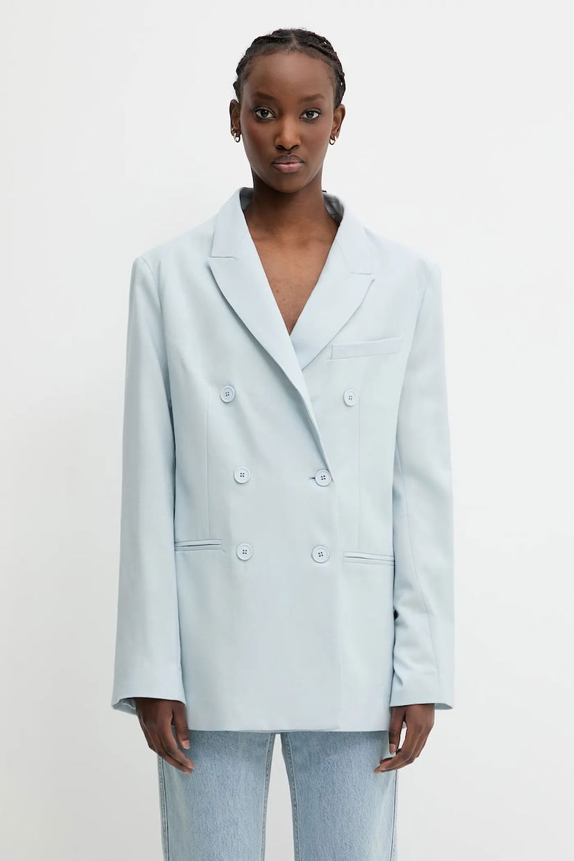Куртка Fiorucci Fiorucci Double Breasted Blazer Синій | W02SPBDO059WO01BL02