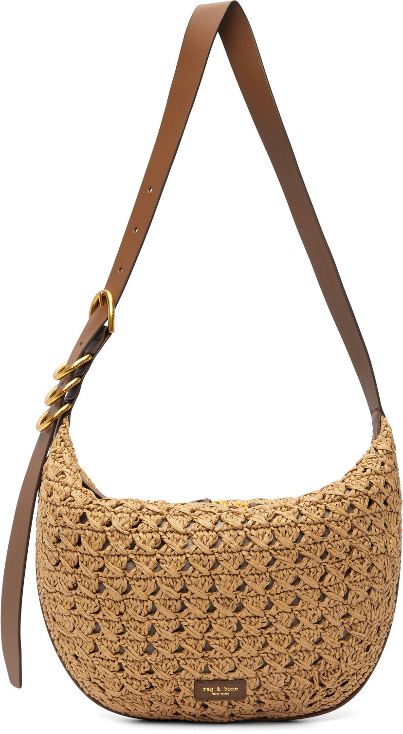 Сумка rag & bone Rag & Bone Mercer Medium Crochet Shoulder Bag бежевий | RF100902